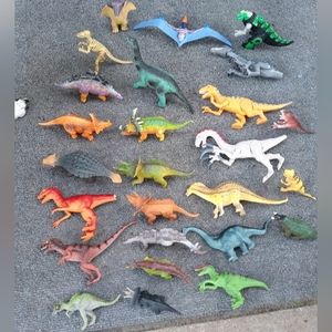 Set of Toy Dinasaurs